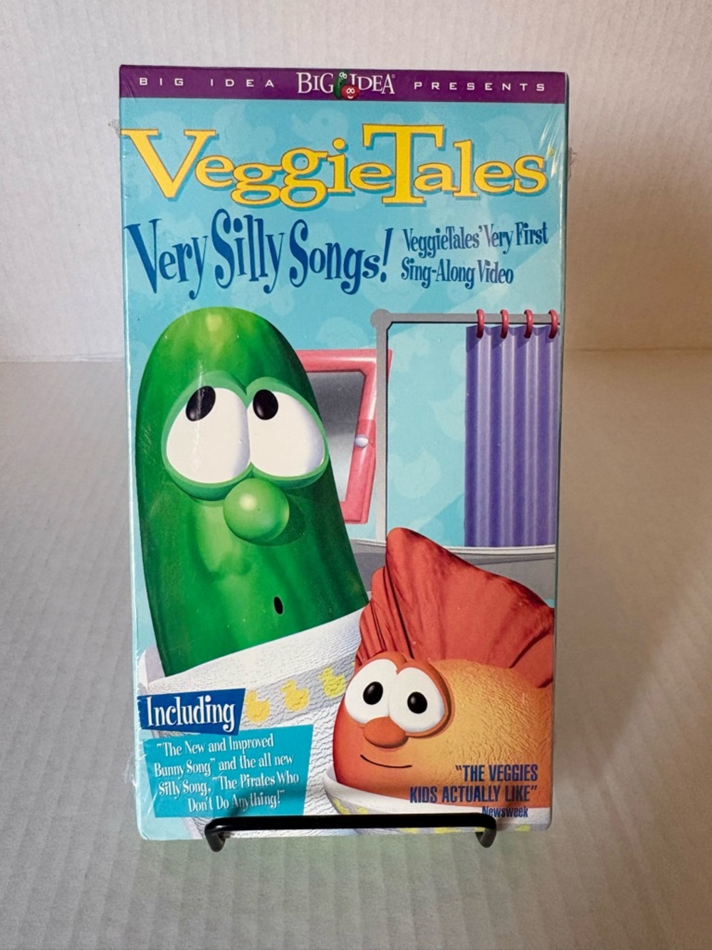 VeggieTales Very Silly Songs VHS New Sealed Green Tape